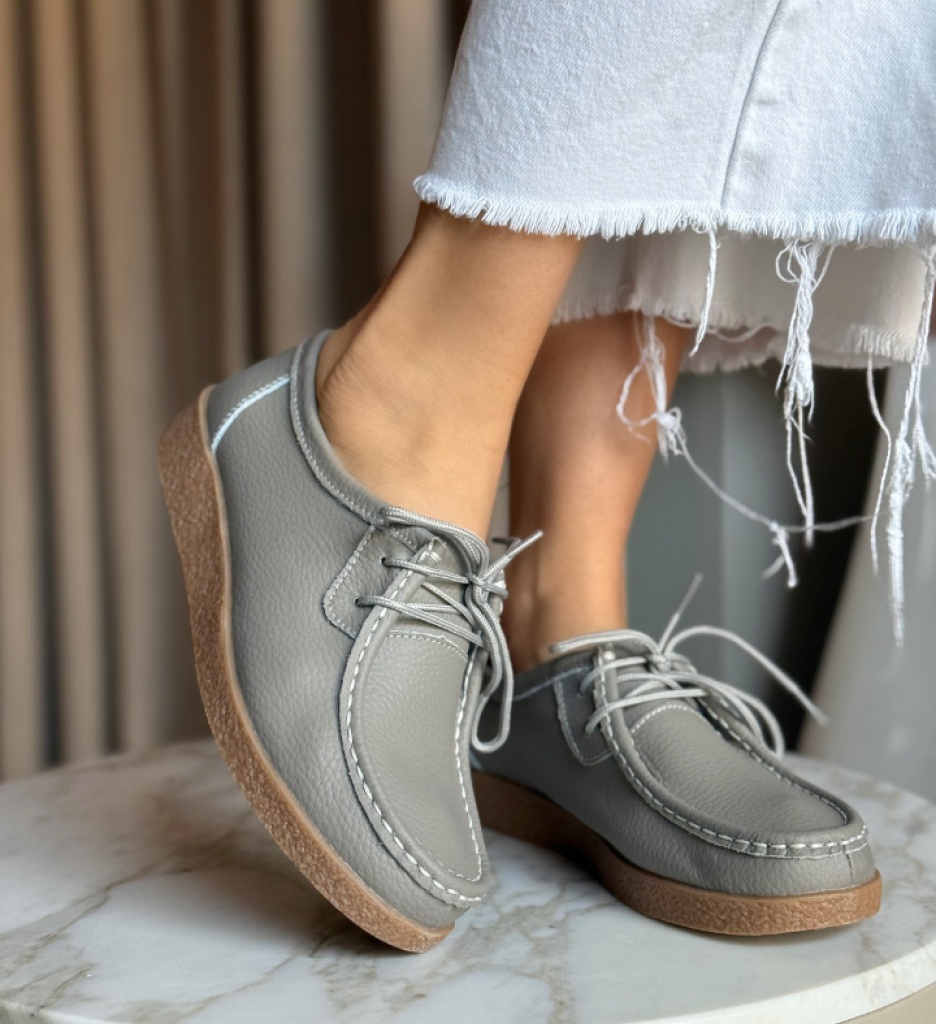 Pantofi Casual Niko Gri - Confort și Stil Zilnic - imagine 2