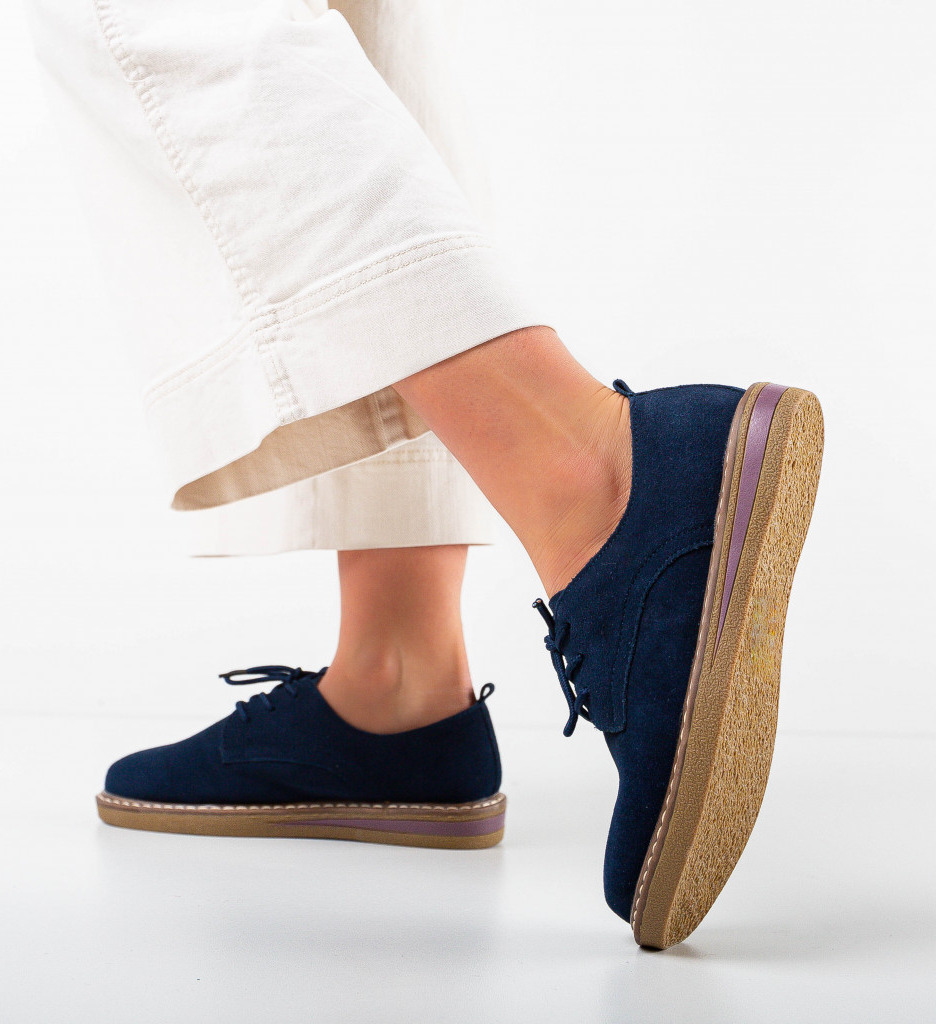 Pantofi Casual Romena Bleumarin - Confort și Stil - imagine 3