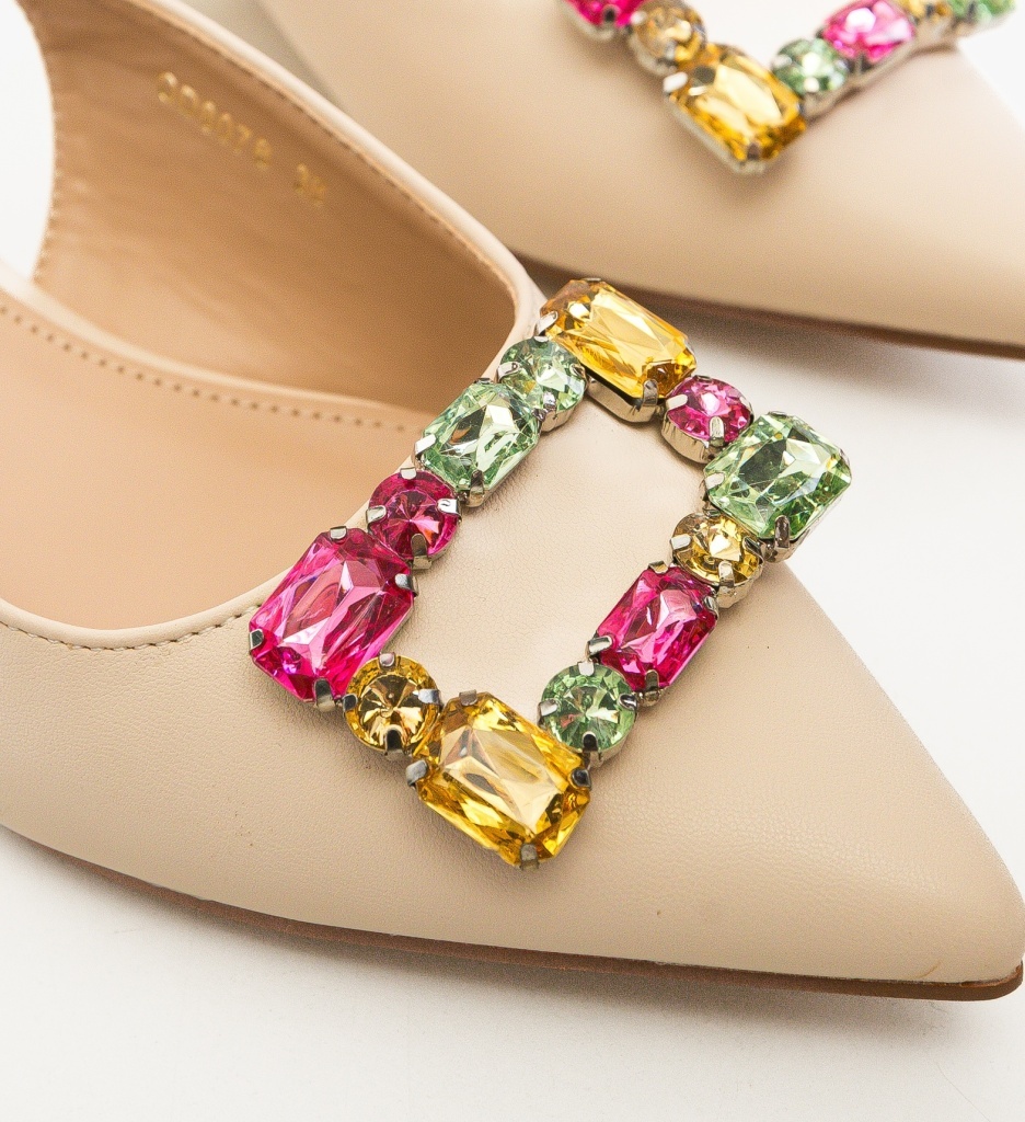 Balerini Dama Migger Bej - Confort și Eleganță - imagine 8
