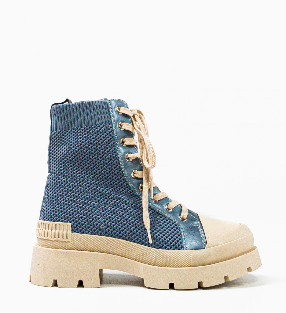 Ghete Dama Marco Albastre - Stil & Confort - imagine 5