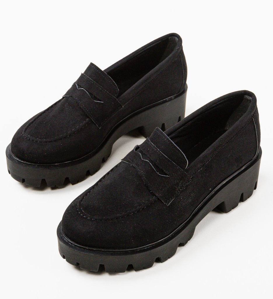 Pantofi Casual Dama Gyna Negri - Confort si Stil - imagine 6