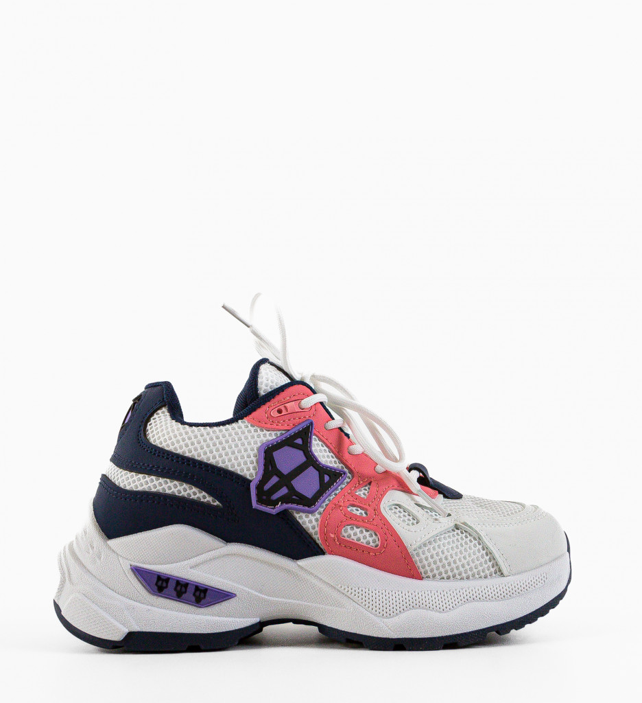 Sneakers Dama Vlup Albi - Confort și Stil - imagine 10