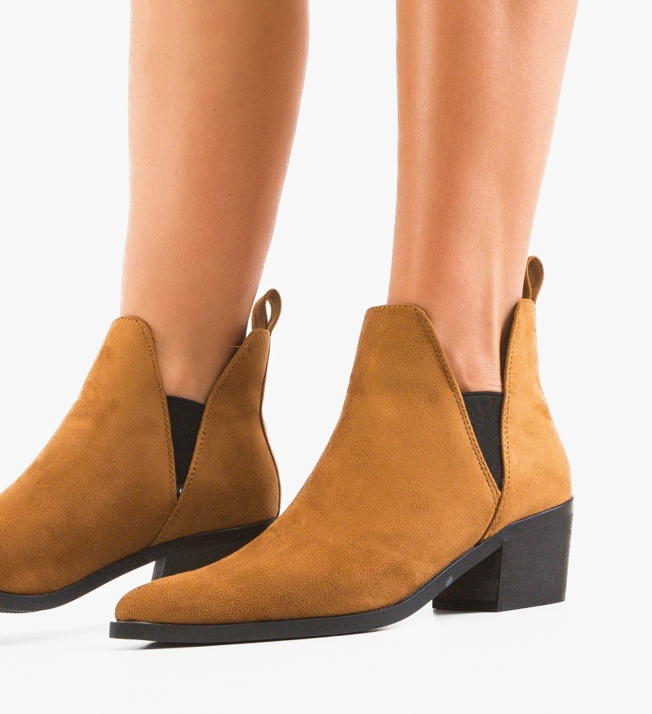 Botine Dama Camel | Stil și Confort - imagine 2