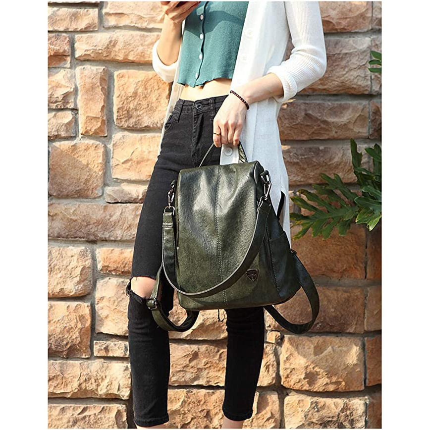 Rucsac Dama Pfy Averi GT1850 Antifurt Verde - imagine 4