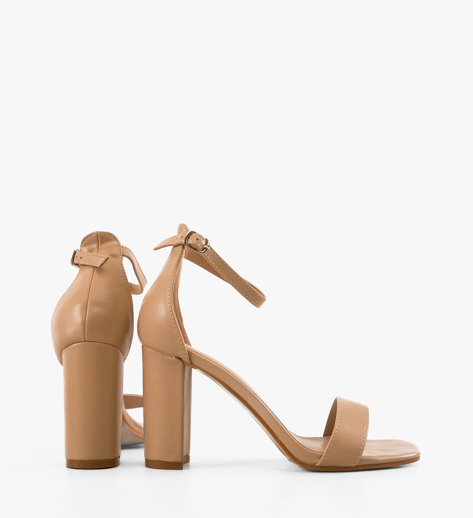 Sandale cu toc Crane Nude - Eleganță maximă - imagine 6