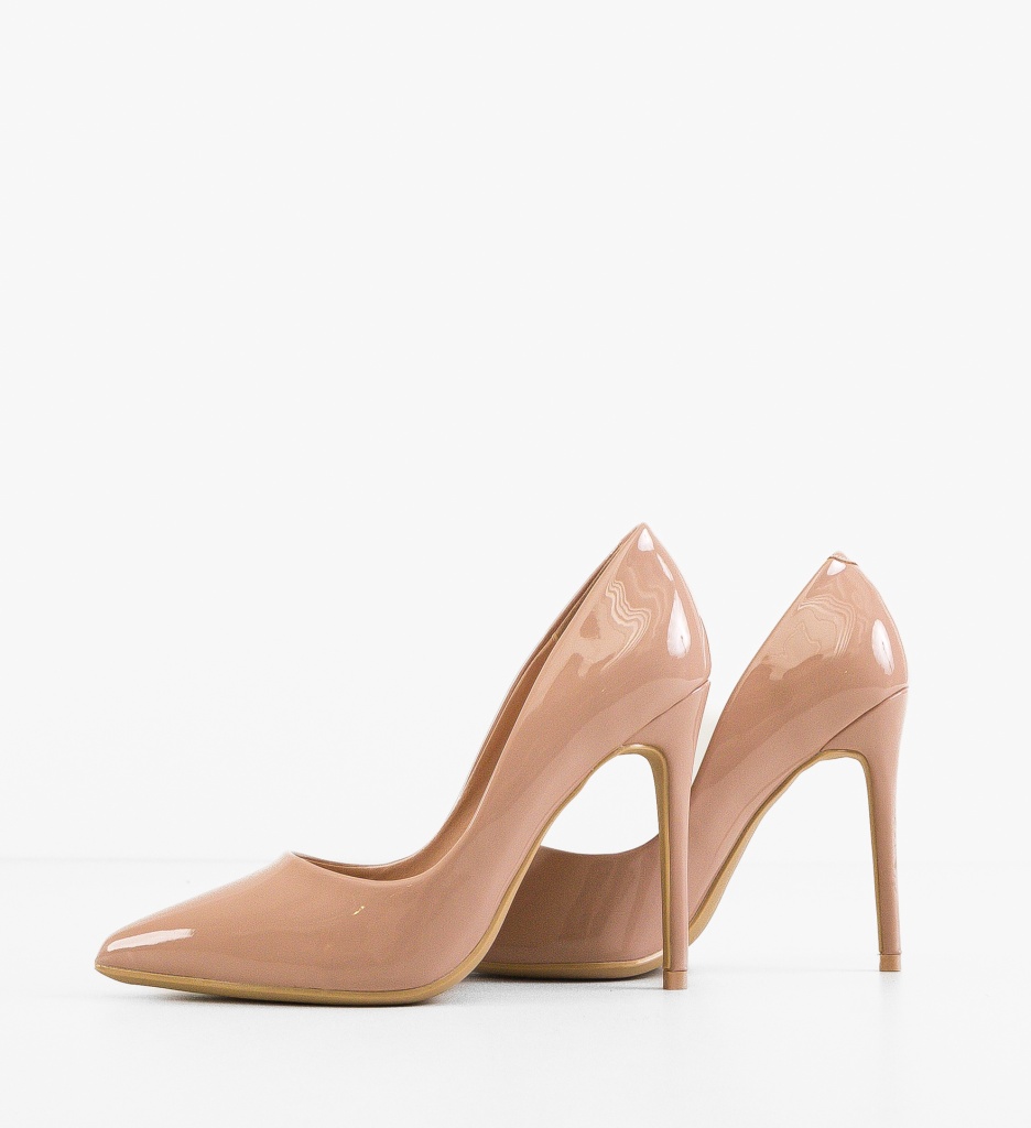 Pantofi Stiletto Henriet Nude - Eleganță și Stil - imagine 6