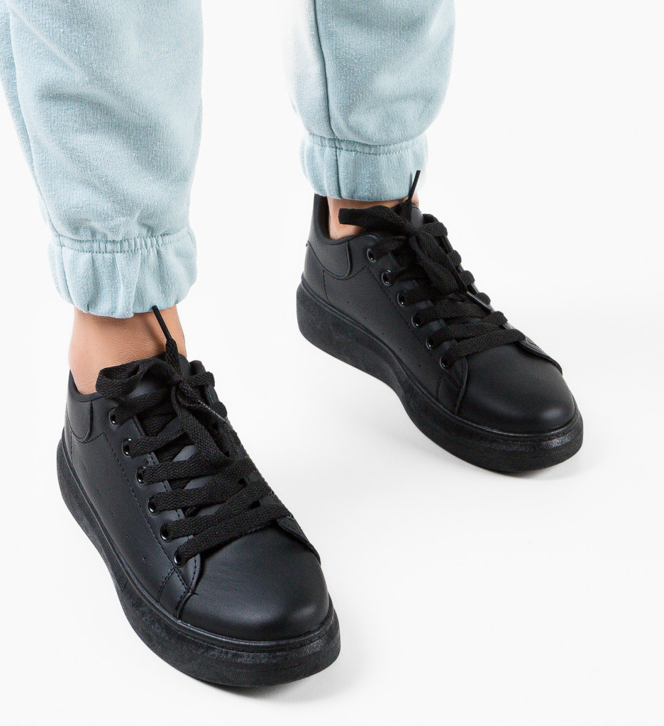 Sneakers Mirelya Negri 2 - Confort și Stil - imagine 2