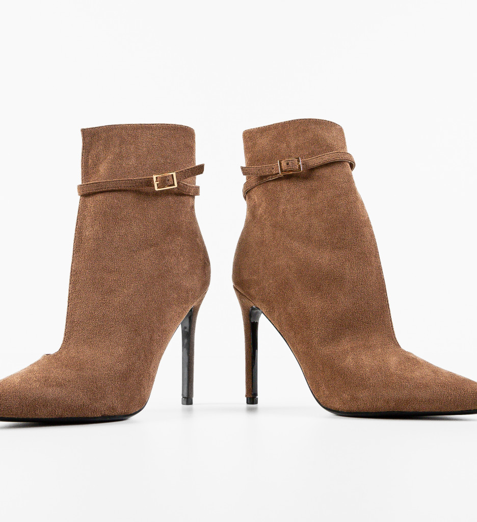 Botine Dama Lochla Khaki - Stil și Confort - imagine 8