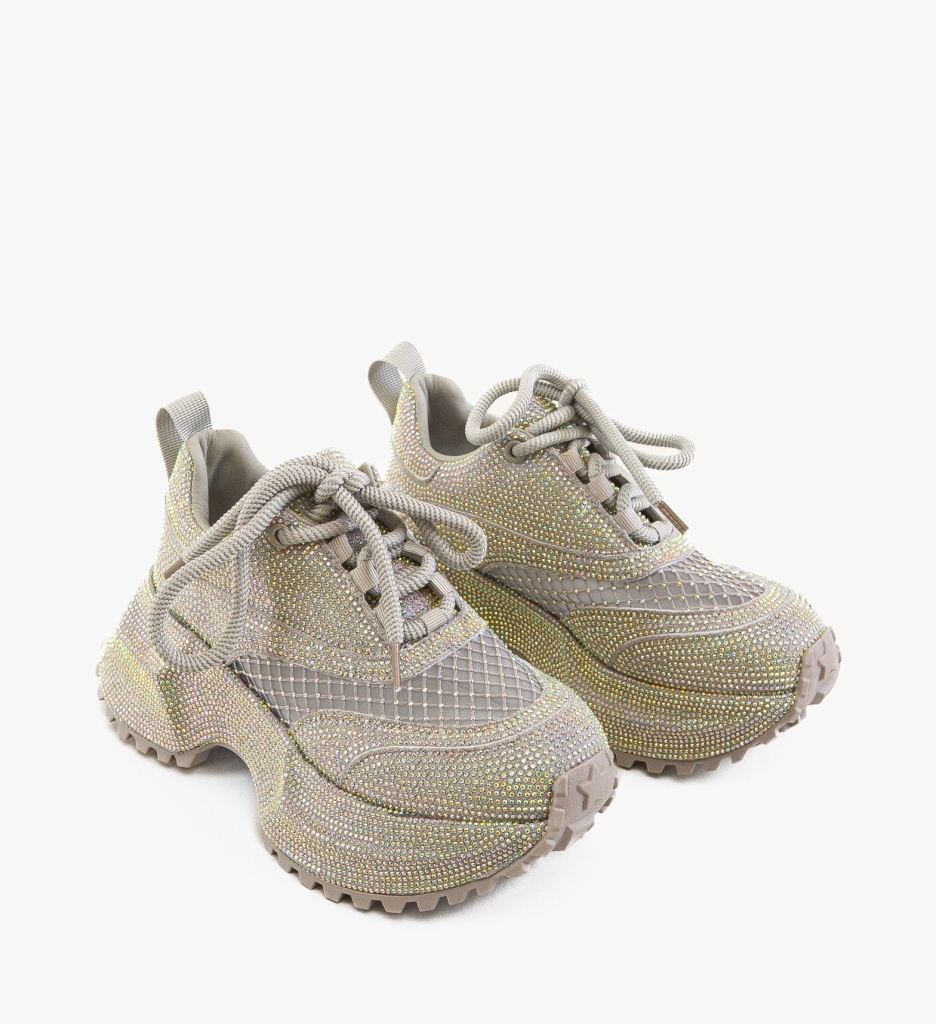 Sneakers Dama Gyfa Gri - Confort și Stil - imagine 4