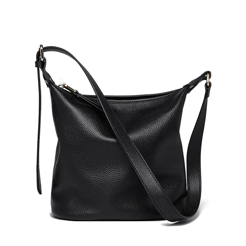 Geanta Lucasta GT2776 Delis Piele Naturala Neagra