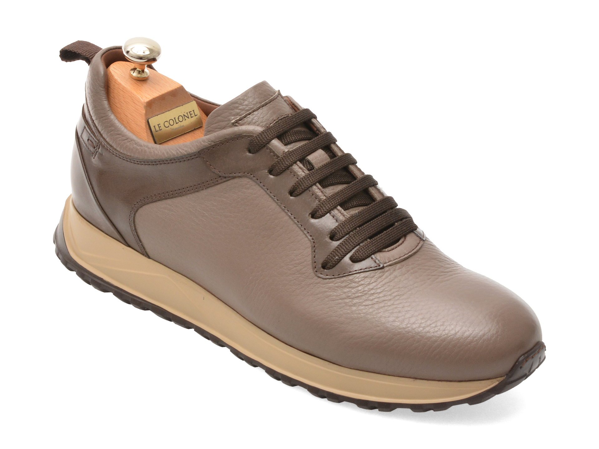 Pantofi Sport Le Colonel Gri Piele