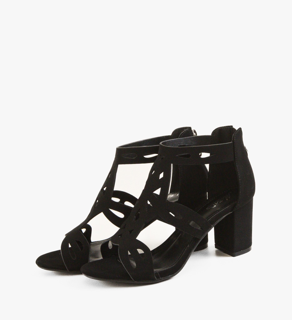 Sandale Toc Negre Vedre - Stil și Confort - imagine 6