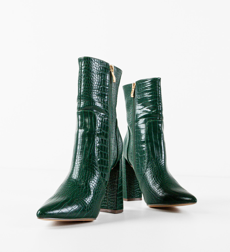 Botine Lutfi Verzi - Eleganță și Stil - imagine 6