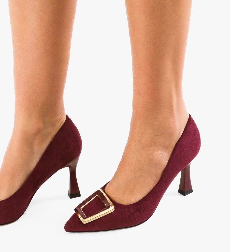 Pantofi Kamy Grena Depurtat | Eleganță Asigurată - imagine 2