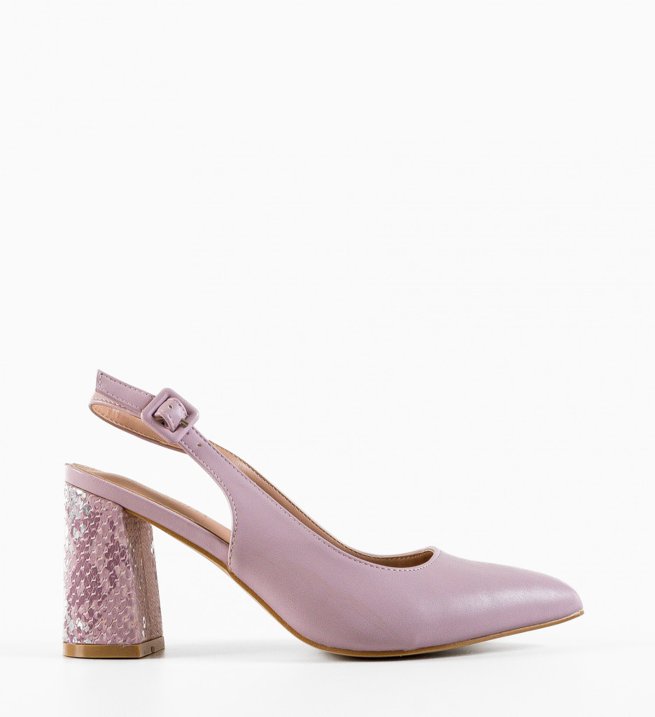 Pantofi Rafda Mov - Eleganță și Stil - imagine 2