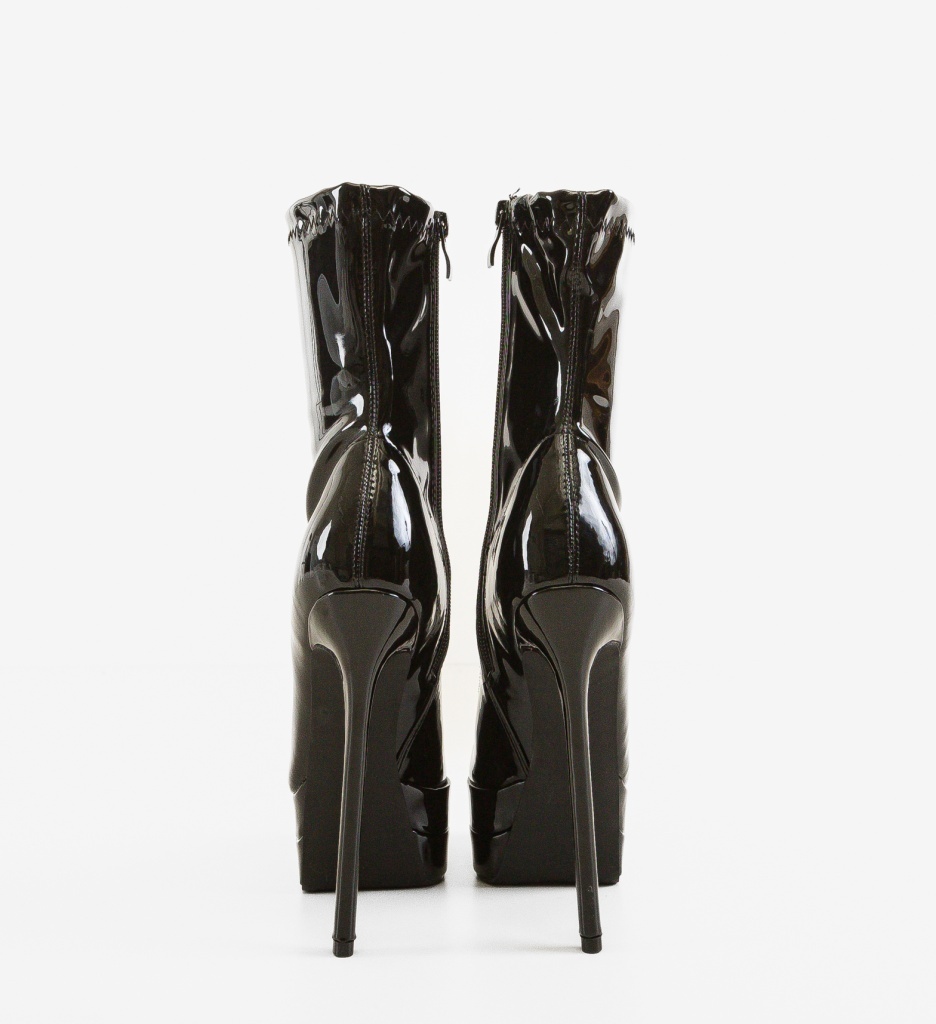 Botine Dama Kazmire Negre - Eleganță și Confort - imagine 6