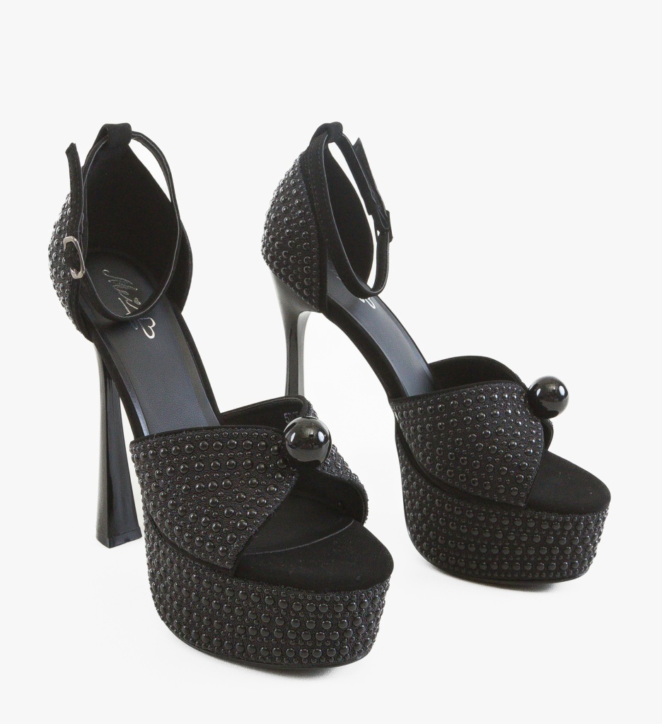 Sandale Dama Benson Elegante cu Toc - imagine 3