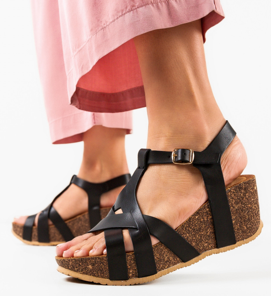 Platforme Dama Chelsea Negre | Stil si Confort