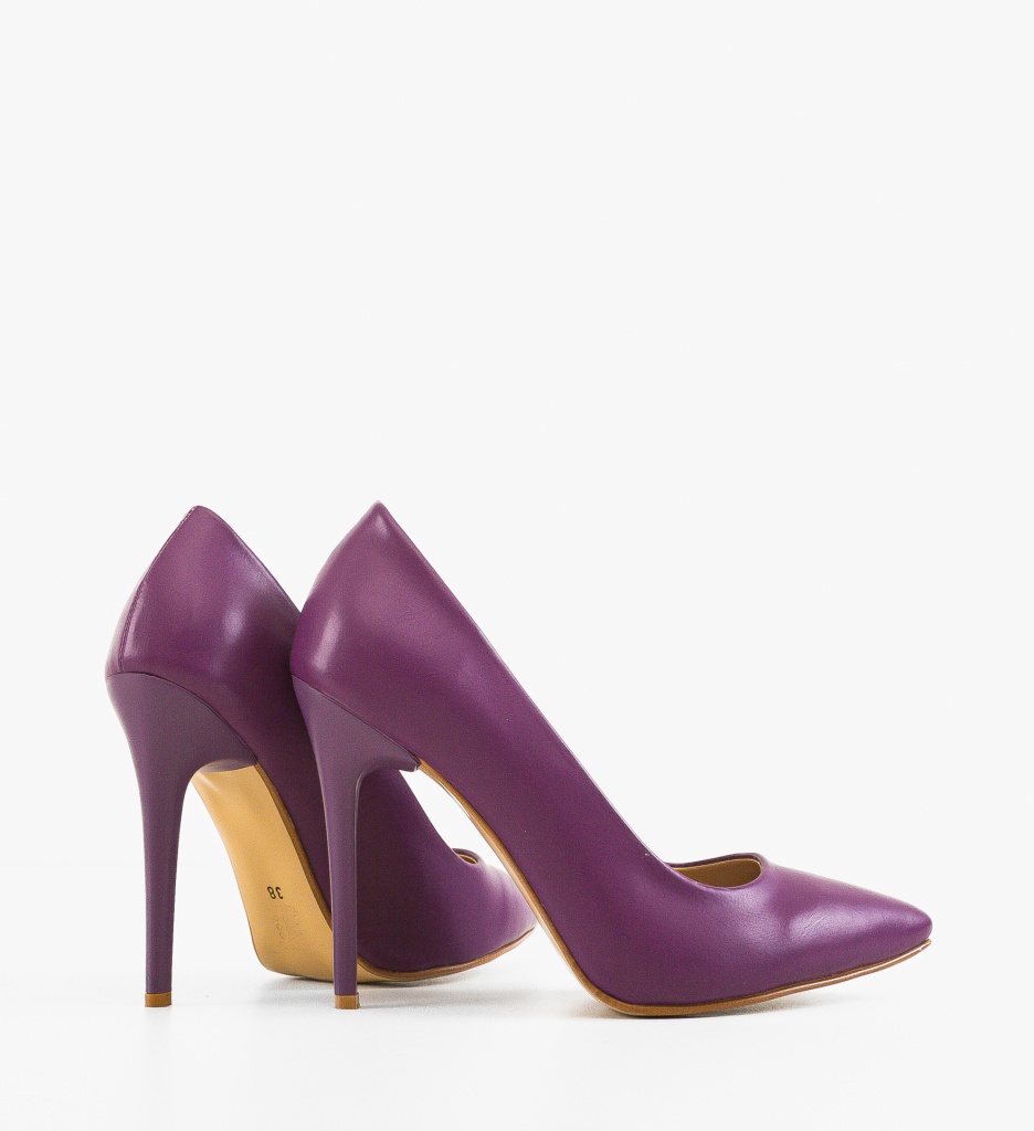 Pantofi cu Toc Rytorya Mov - Eleganță și Stil - imagine 4