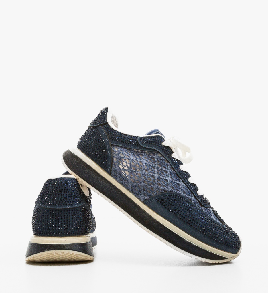 Sneakers Dama Ynny Albastri Confort Sport - imagine 4