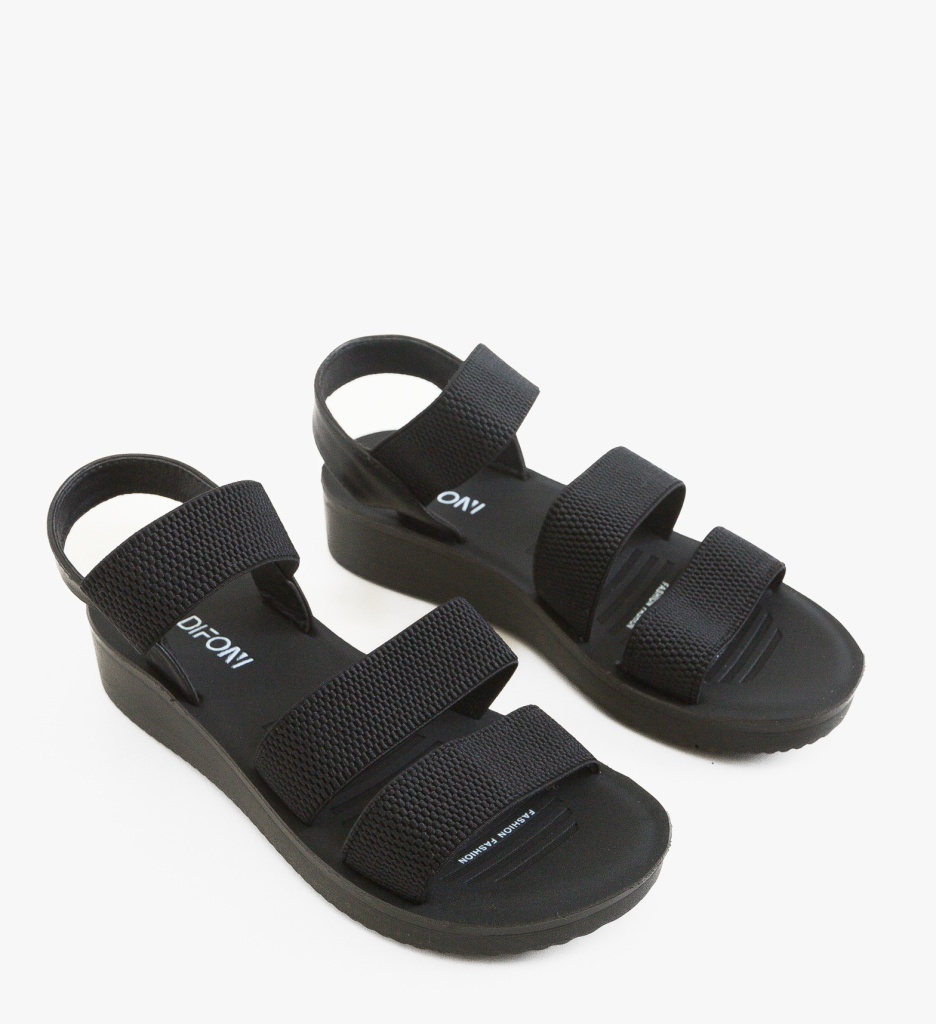 Sandale Dama Roman Negre - Eleganță și Stil - imagine 3