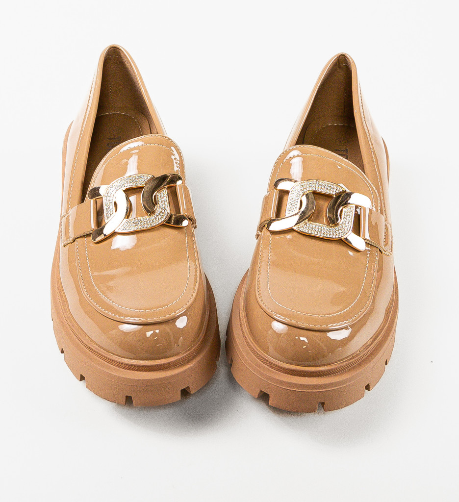 Pantofi Casual Dama Lavutko Bej - Confort și Stil - imagine 5