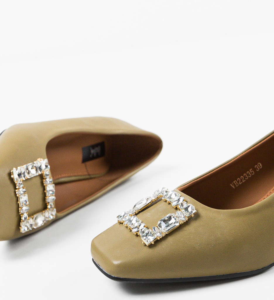 Pantofi Blevins Khaki - Eleganță și Confort - imagine 6