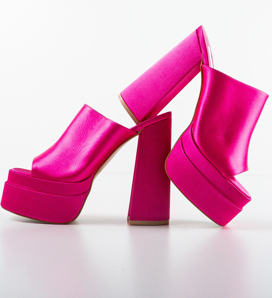 Saboti Dama Fuchsia | Stil si Eleganta - imagine 6