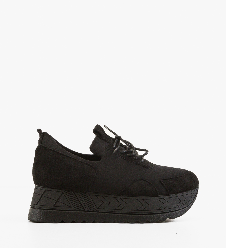 Sneakers Dama Gazy Negri - Confort și Stil - imagine 8