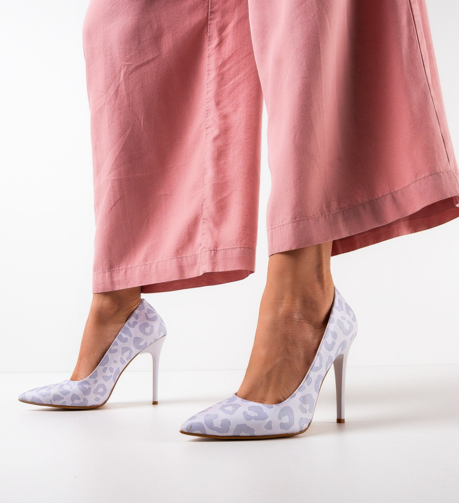 Pantofi dama Ojal Gri - Eleganță și Stil - imagine 2