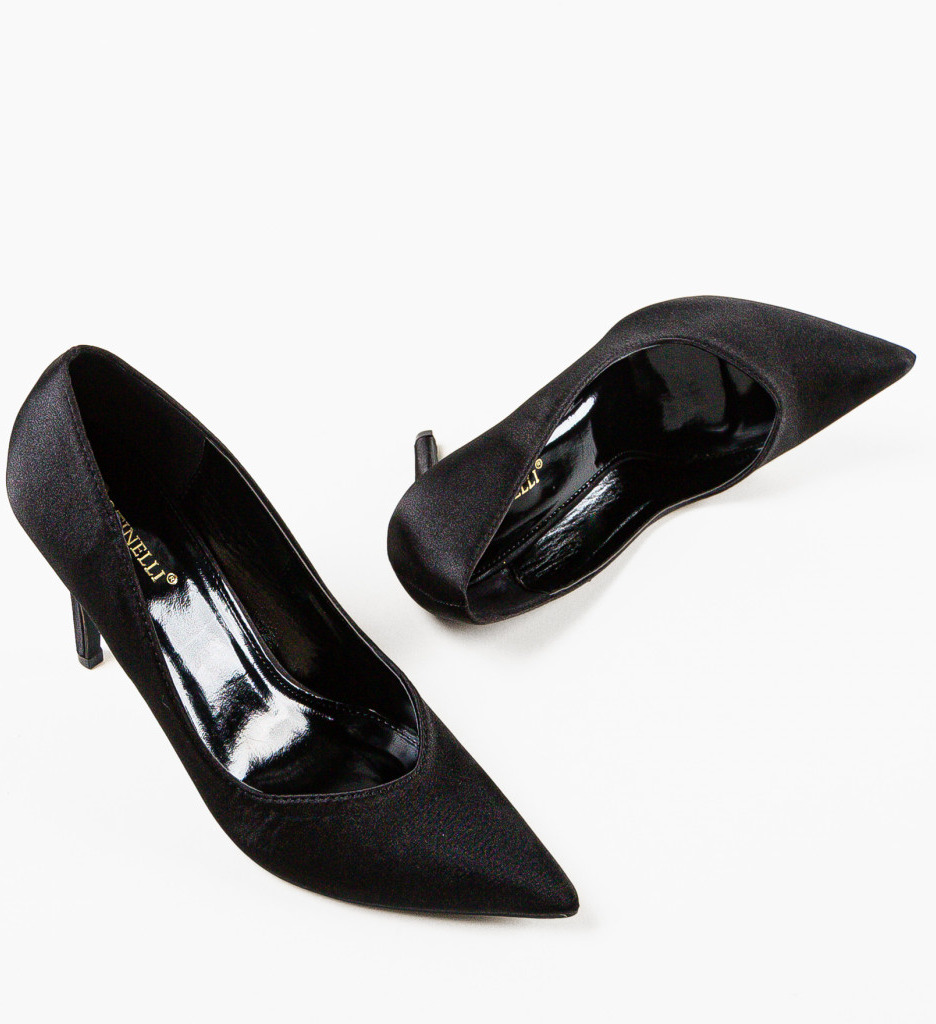 Pantofi cu toc Blada Negri - Eleganță și Stil - imagine 5