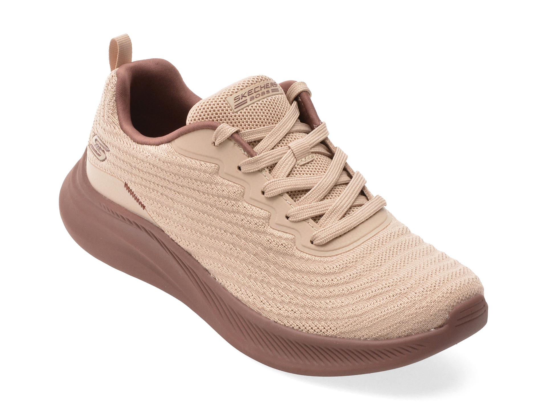 Pantofi Skechers BOBS MODA FLEX Nude - Confort - imagine 2