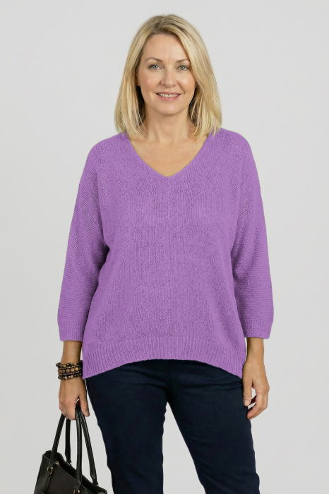 Pulover Pufos Shopika | Mărime Universală