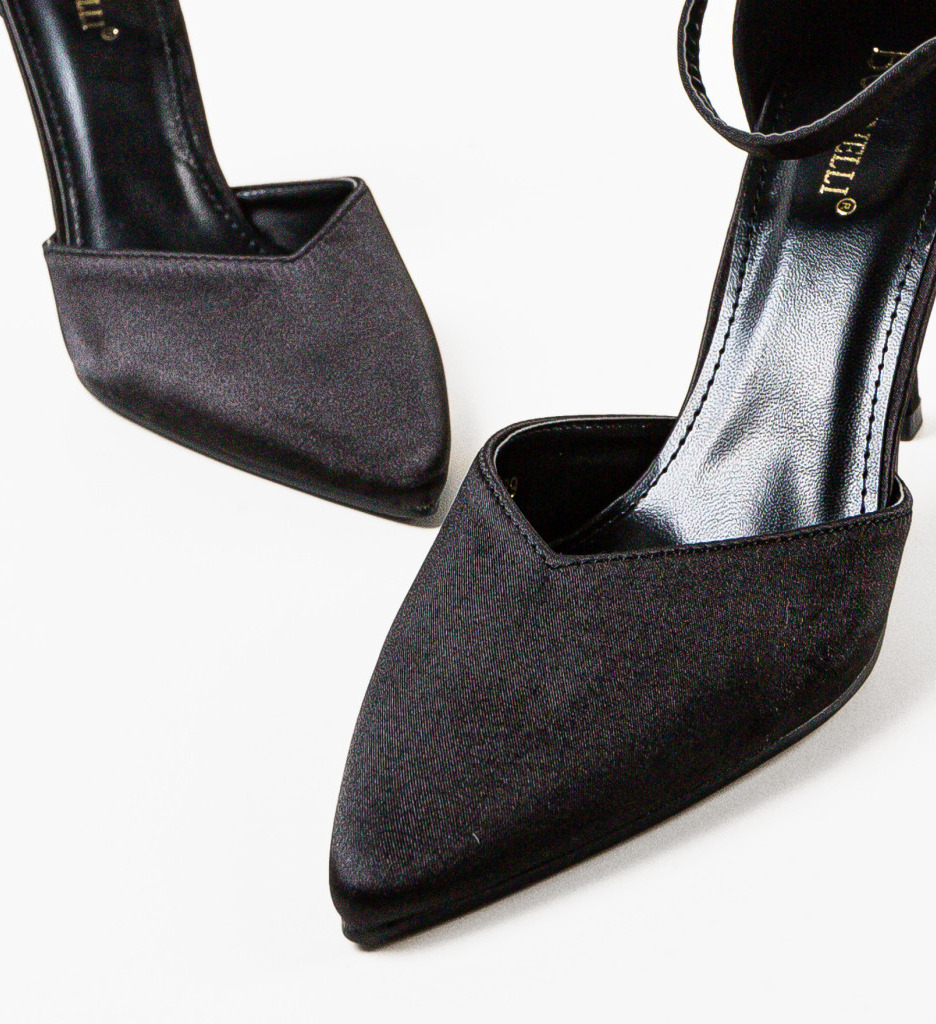 Pantofi cu Toc Negri Eleganți - Stil și Confort - imagine 6