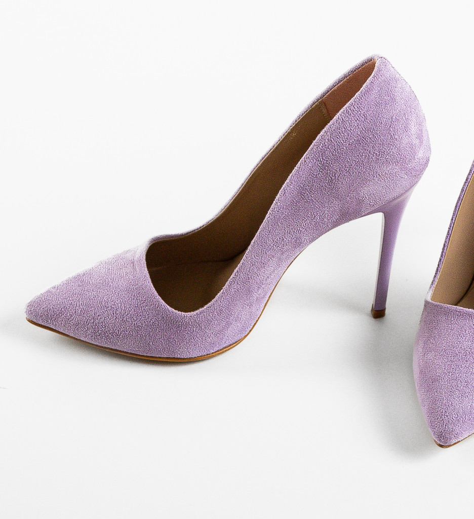 Pantofi Toc Rytorya Mov - Stil si Confort - imagine 6