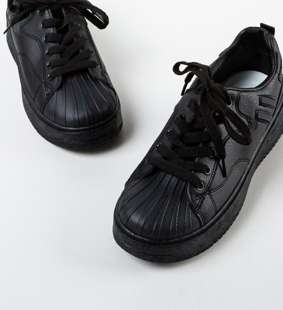 Sneakers Dama Ytara Negri - Confort și Stil - imagine 6