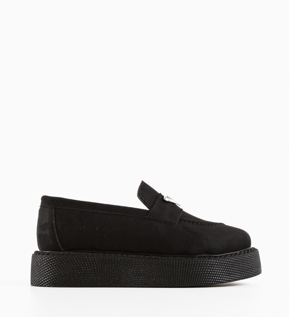 Pantofi Casual Krikri Negri - Confort și Stil Zilnic - imagine 5