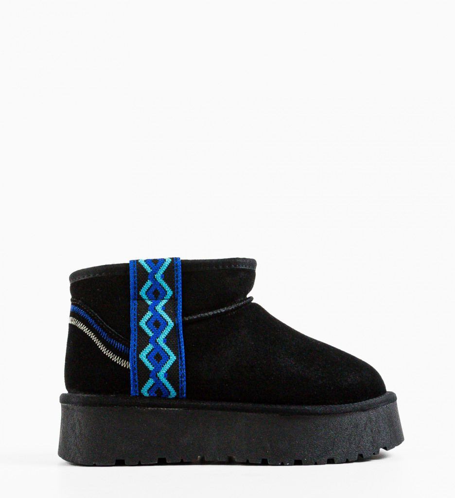 Cizme Dardar Negre Tip Ug | Confort & Stil - imagine 2