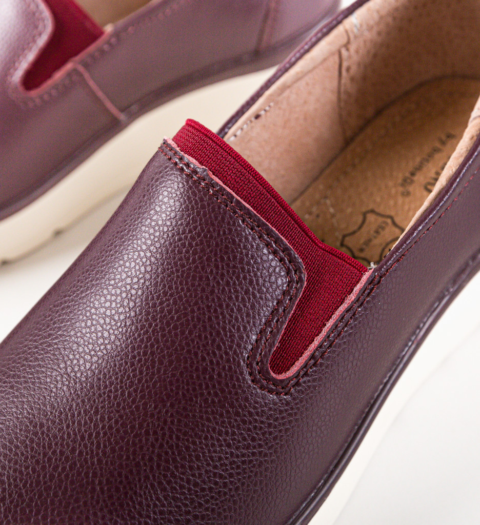 Pantofi Casual Yanam Grena - Confort & Stil - imagine 6