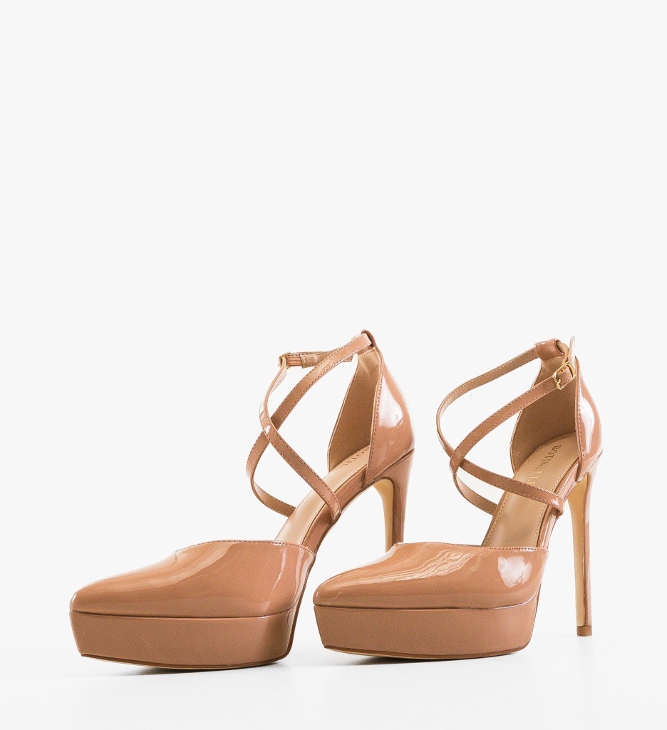 Pantofi Dama Rafaha Nude - Eleganți și Versatili - imagine 5