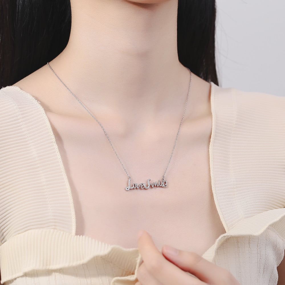 Lanț Argint 925 Delis Love&Smile | Rhodium - imagine 2