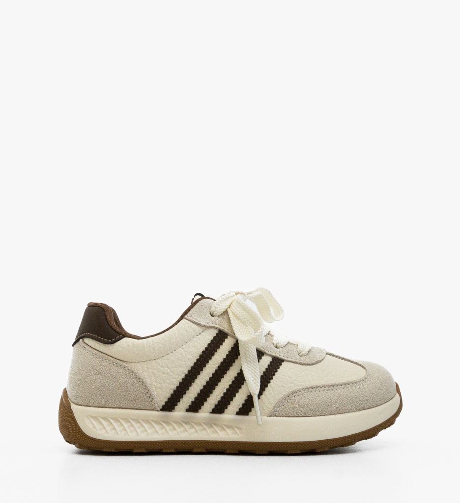 Sneakers Dama Uffy Bej 2 - Confort și Stil - imagine 6