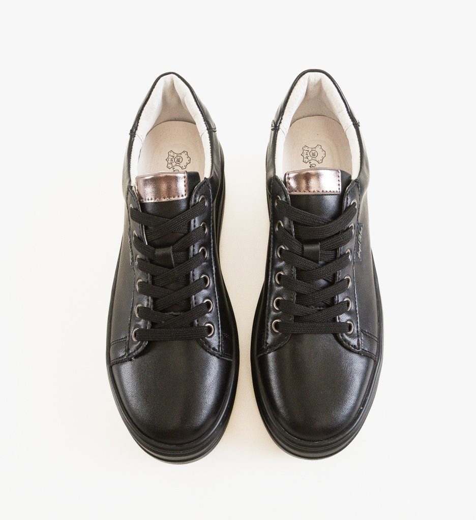Sneakers Dama Ghela Negri - Confort și Stil - imagine 2