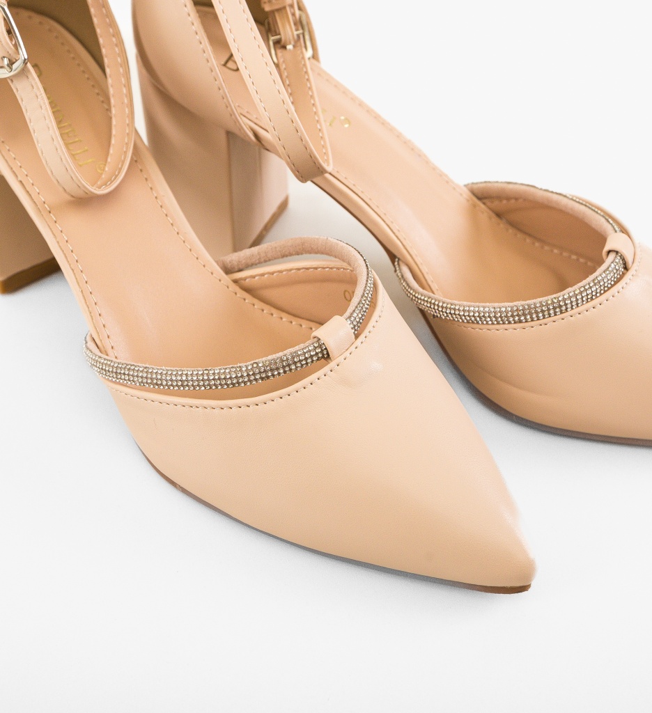 Pantofi Dama Lynes Bej | Eleganți și Versatili - imagine 5