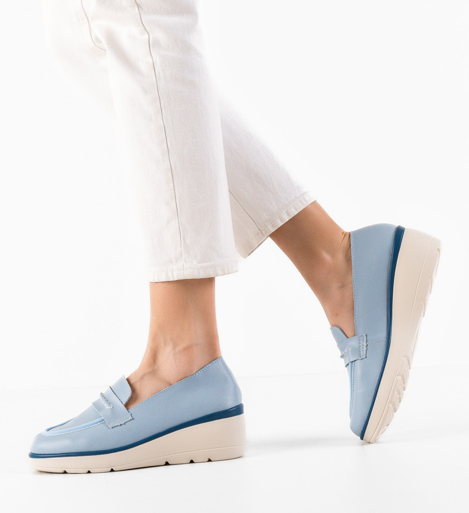 Pantofi Casual Teyana Albastri | Confort și Stil - imagine 3