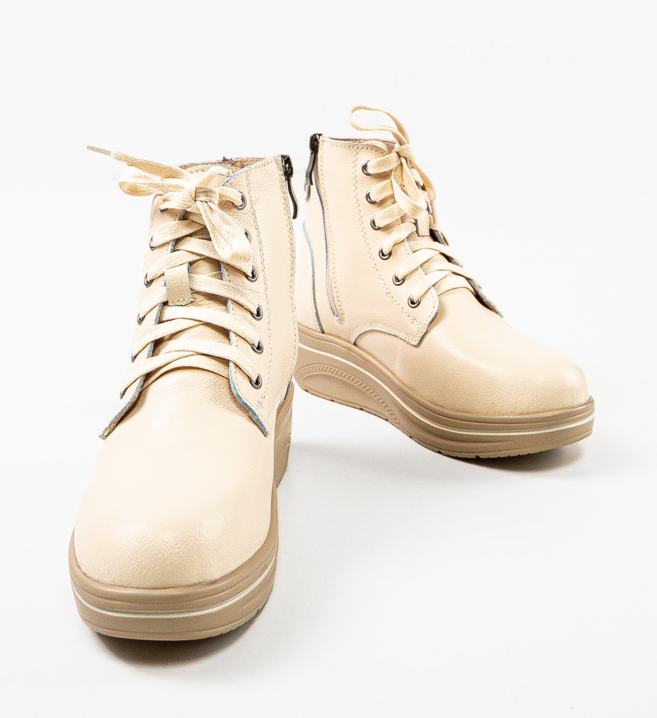 Pantofi Casual Lakiob Bej | Confort Zi de Zi - imagine 6
