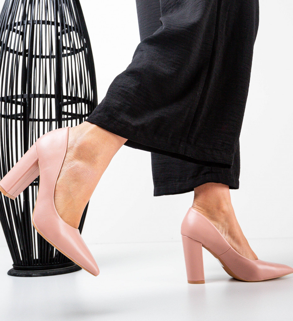 Pantofi Jakarta Roz - Eleganță Feminină