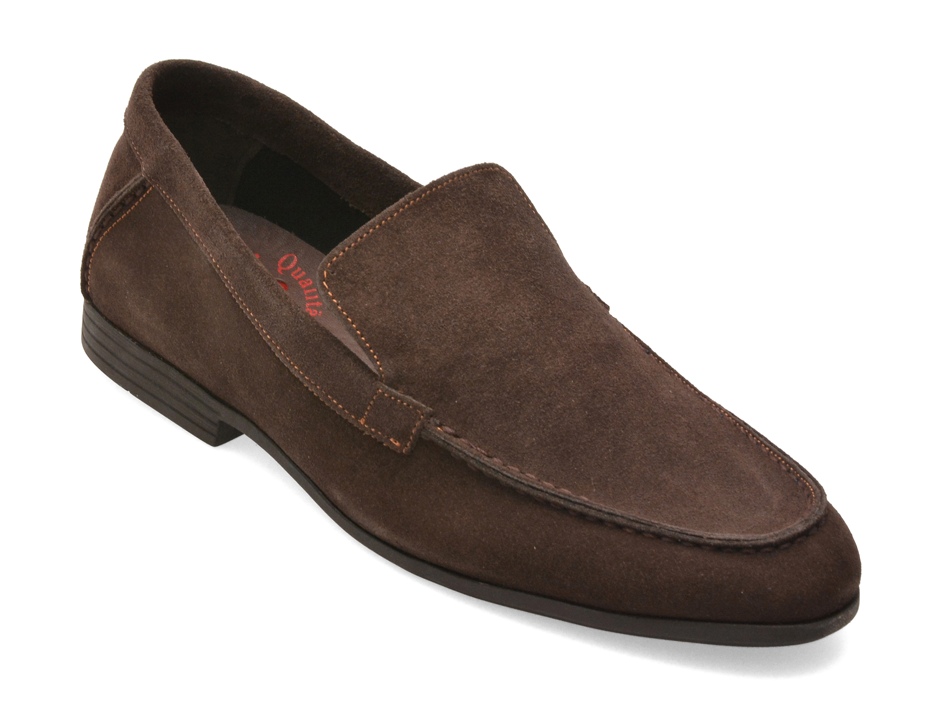 Mocasini OTTER Maro Piele Întoarsă