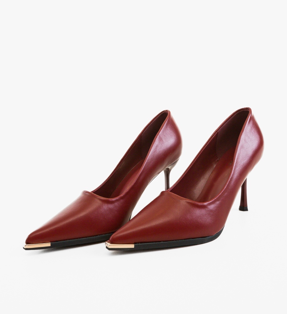 Pantofi dama Bilma Grena eleganți - imagine 2