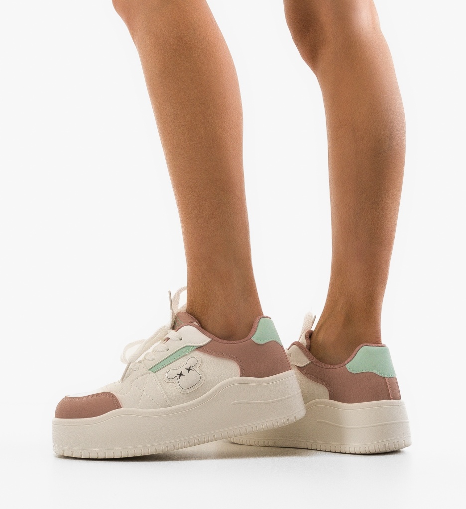 Sneakers Dama Myuty Roz - Confort și Stil